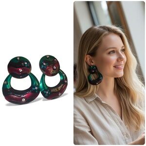 Elegant Multicolor Earrings super cute